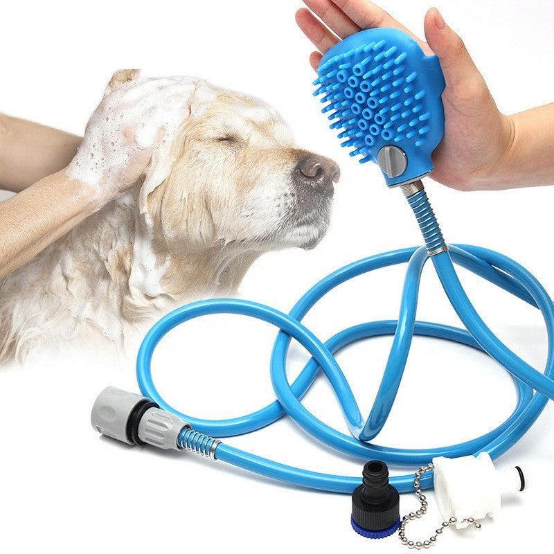 Silicone Pet Bathing Adjustable Massage Shower Head