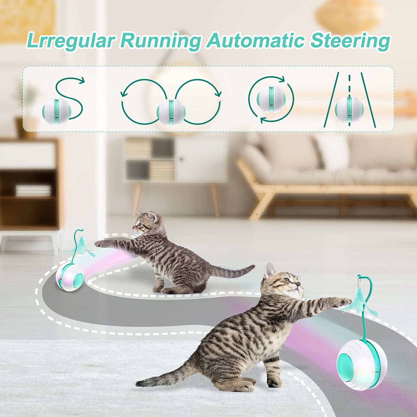 Smart Cat Ball Toys