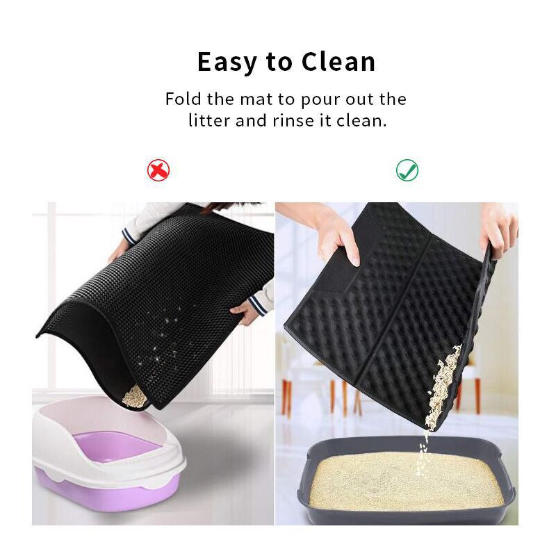 Foldable Cat Litter Mat