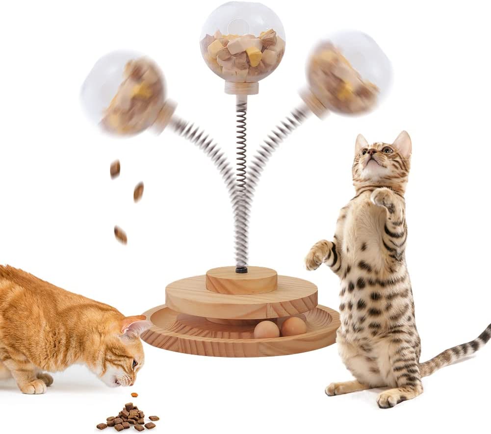 Tikaton 2 in 1 Cat Treats Dispenser