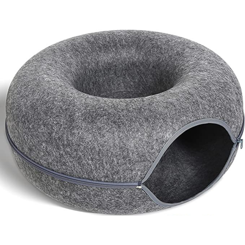 Donut Tunnel Cat Bed