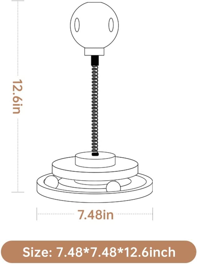 Tikaton 2 in 1 Cat Treats Dispenser