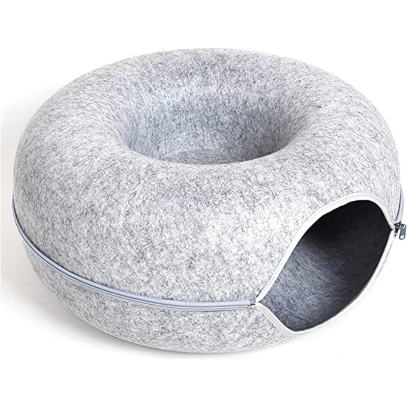 Donut Tunnel Cat Bed