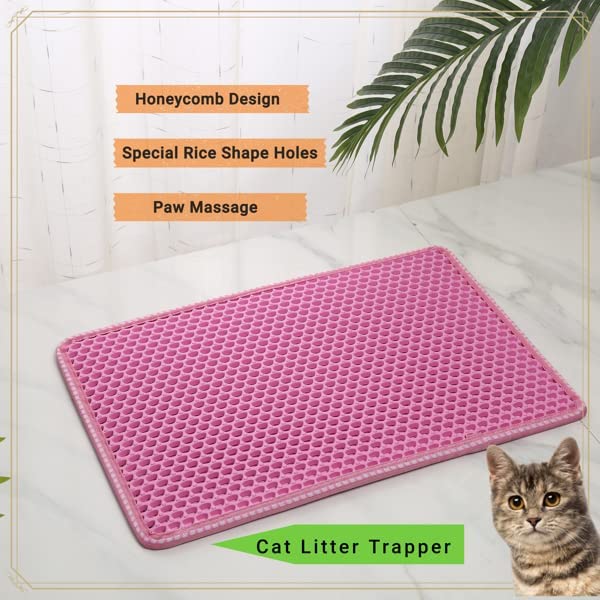 Double Layer Cat Litter Mat ( 21" x 14" )