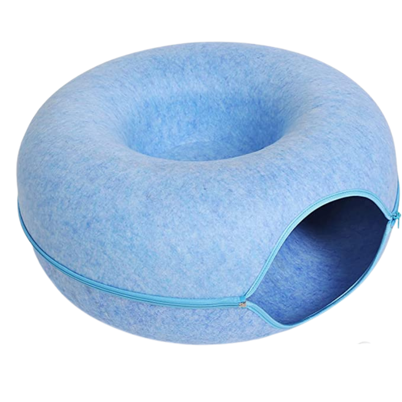 Donut Tunnel Cat Bed