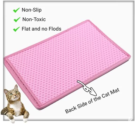 Double Layer Cat Litter Mat ( 21" x 14" )