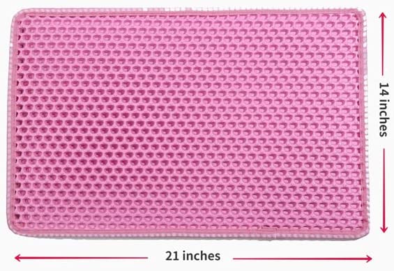 Double Layer Cat Litter Mat ( 21" x 14" )