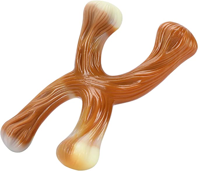 Tikaton Dog Teething Chew Toys X-Bones-Bacon Flavor