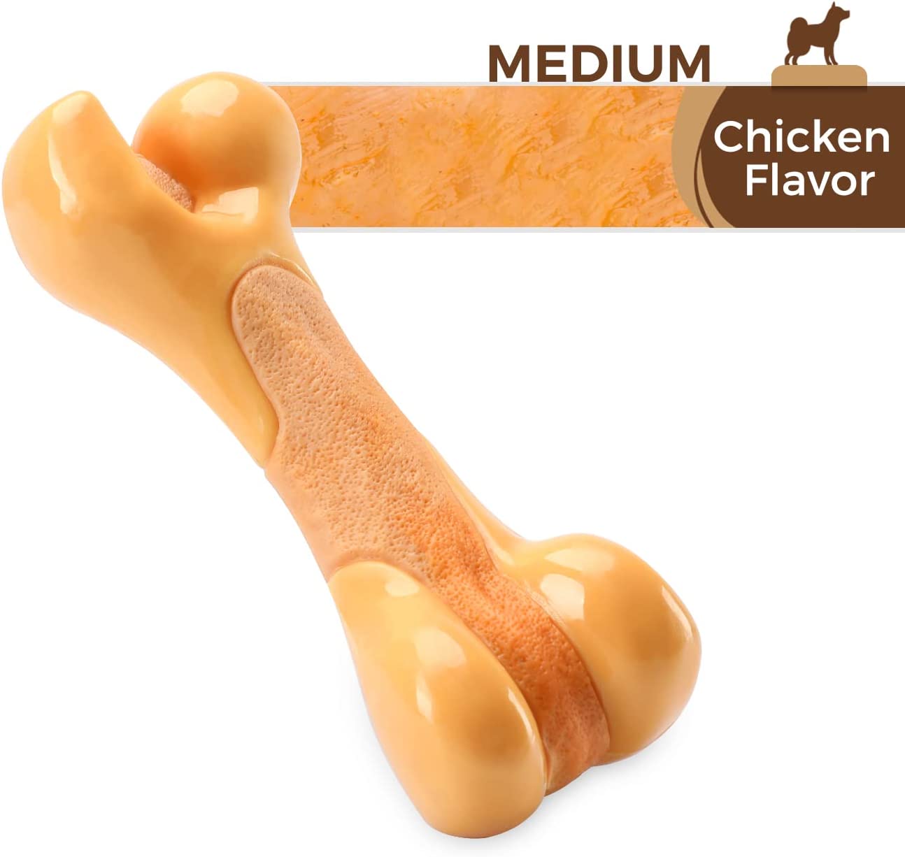 Tikaton Dog Teething Chew Toys MeatBones (4 flavors)