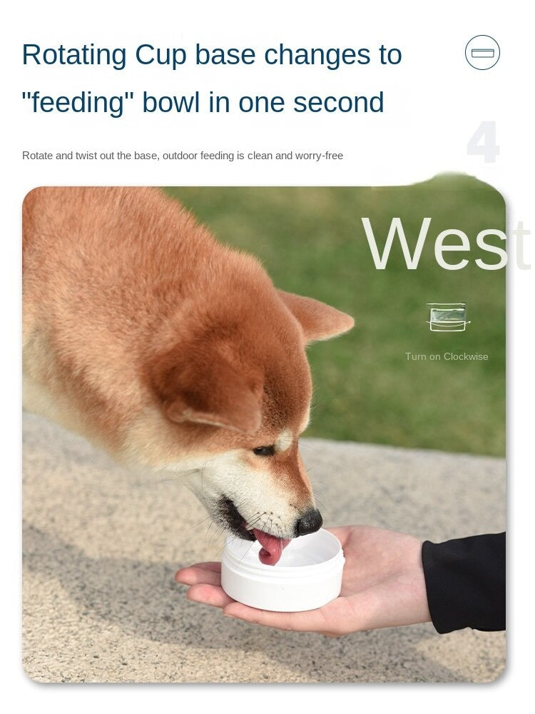 Multifunction Dog Water Bottle