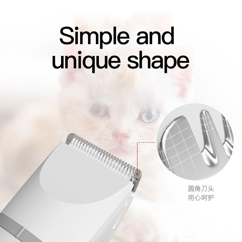 4 in 1 Mini Pet Hair Trimmer Dog Paw Fur Trimmers Nail Grinder rechargeable Cat Hair Clipper 2 Speeds Cat Paw Pad Trimmer Quiet Cordless Rechargeable for Dogs Cats Grooming Tool Waterproof