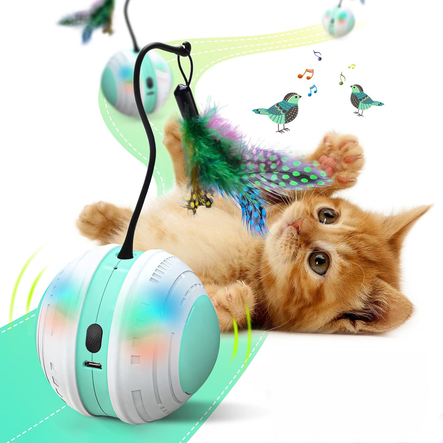 Smart Cat Ball Toys