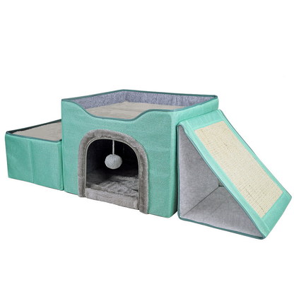 Modular cat amusement park