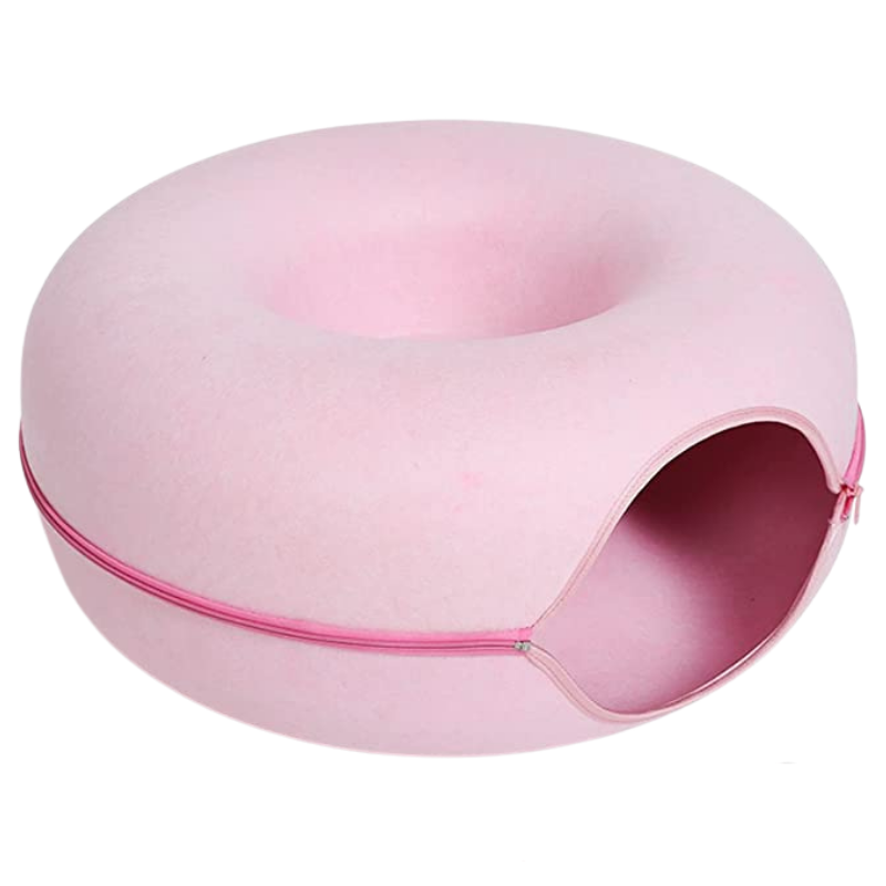 Donut Tunnel Cat Bed