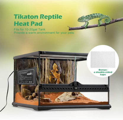 Tikaton Reptile Heat Pad with Adjust Knob