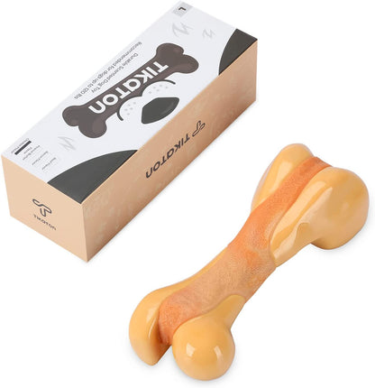 Tikaton Dog Teething Chew Toys Bones-Chicken Flavor