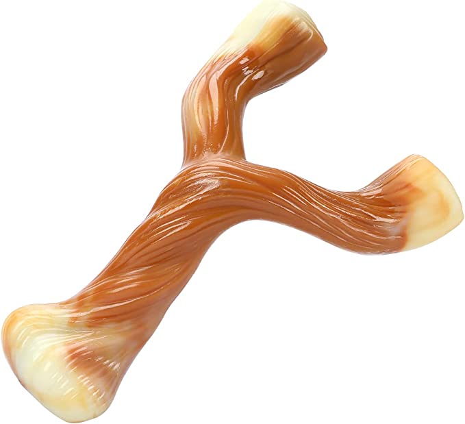 Tikaton Dog Teething Chew Toys Y-Bones-Bacon Flavor