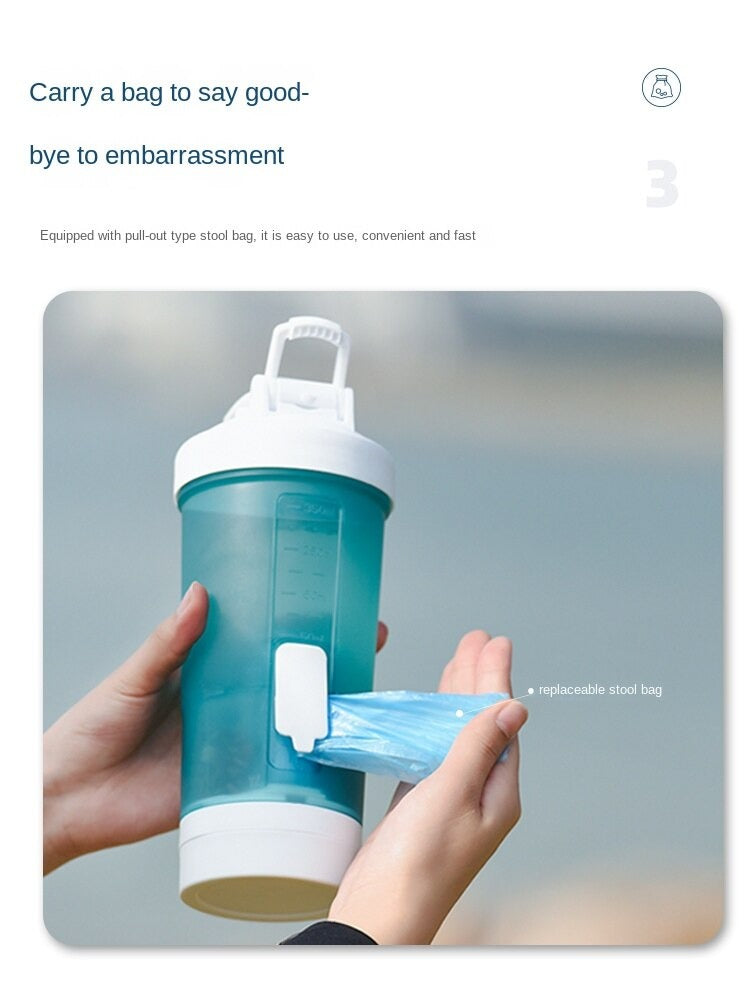 Multifunction Dog Water Bottle